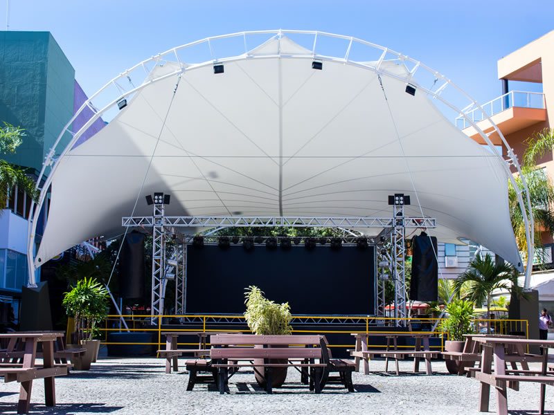 A Medida Da Area Destinada A Esse Palco